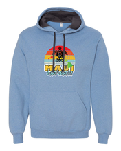 Load image into Gallery viewer, Rainbow Turtle Adult Hoodie
