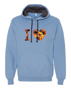 I Heart Hawaii Adult Hoodie