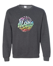 Load image into Gallery viewer, Aloha Circle Adult Crewneck
