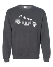 Load image into Gallery viewer, Hawaiian Map Adult Crewneck
