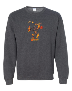 Fire Dance Adult Crewneck