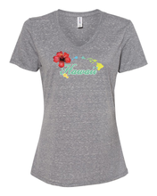 Load image into Gallery viewer, Hawaii Hibiscus V-Neck
