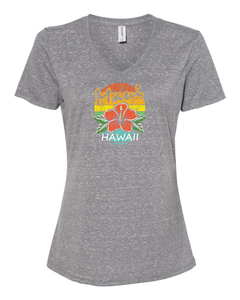 Rainbow Circle V-Neck