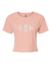 Load image into Gallery viewer, Aloha Pineapple Cropped Tee
