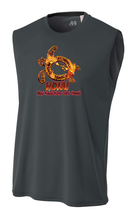 Load image into Gallery viewer, Fire Turtle Adult Athletic Muscle Tank
