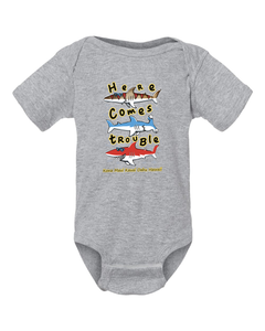 Shark Trouble Onesie