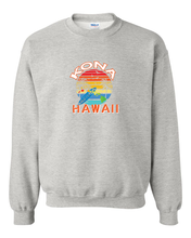 Load image into Gallery viewer, Rainbow Circle Surfboard Adult Crewneck
