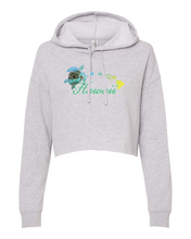 Load image into Gallery viewer, Hawaii Turtle Cropped Hoodie
