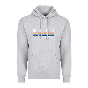 Rainbow Stripe Adult Hoodie