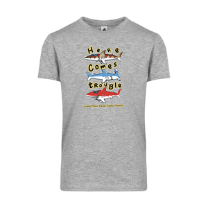 Shark Trouble Youth Tee