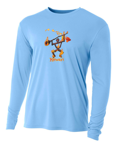 Fire Dance Adult Athletic Long Sleeve