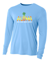 Load image into Gallery viewer, Aloha Pineapple Adult Athletic Long Sleeve
