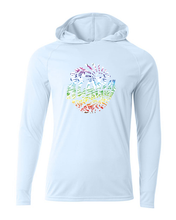 Load image into Gallery viewer, Rainbow Circle Adult Athletic Hoodie
