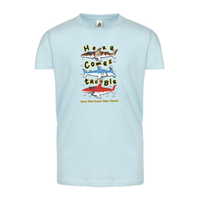 Load image into Gallery viewer, Shark Trouble Youth Tee
