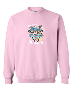 Wave Hang Loose Adult Crewneck