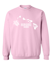 Load image into Gallery viewer, Hawaiian Map Adult Crewneck
