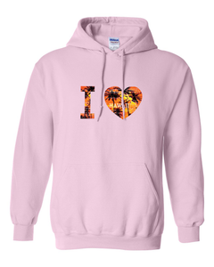 I Heart Hawaii Adult Hoodie