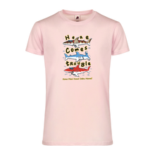 Load image into Gallery viewer, Shark Trouble Youth Tee
