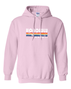 Rainbow Stripe Adult Hoodie