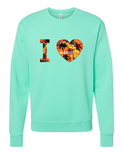 Load image into Gallery viewer, I Heart Hawaii Adult Crewneck
