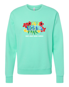 Aloha Plant Adult Crewneck