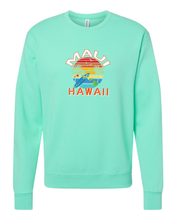 Load image into Gallery viewer, Rainbow Circle Surfboard Adult Crewneck
