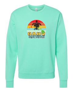 Rainbow Turtle Adult Crewneck