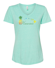 Load image into Gallery viewer, Hawaii Pineapple V-Neck
