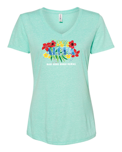 Aloha Plant V-Neck