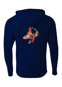 Chicken Adult Athletic Hoodie