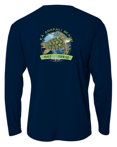 Island Beaches Adult Athletic Long Sleeve