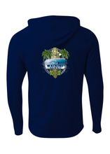 Load image into Gallery viewer, Island Surfboard Adult Athletic Hoodie
