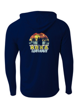 Load image into Gallery viewer, Surfer Cutout Adult Athletic Hoodie
