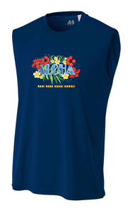 Aloha Plant Adult Athletic Muscle Tank