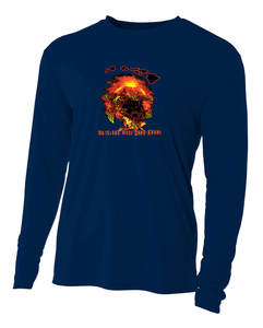 Volcanic Turtle Adult Athletic Long Sleeve