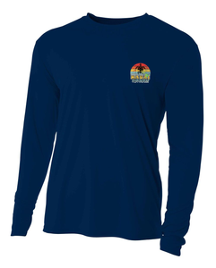 Rainbow Turtle Adult Athletic Long Sleeve