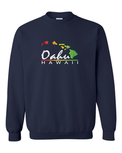 Rainbow Islands Adult Crewneck