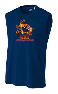 Fire Turtle Adult Athletic Muscle Tank