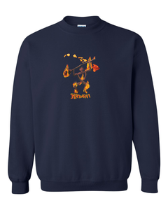 Fire Dance Adult Crewneck