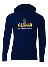 Load image into Gallery viewer, Aloha Pineapple Adult Athletic Hoodie
