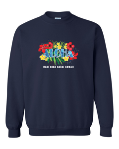 Aloha Plant Adult Crewneck