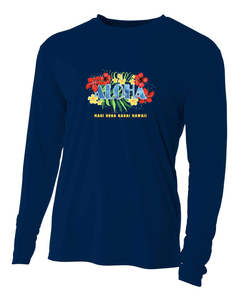 Aloha Plant Adult Athletic Long Sleeve