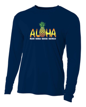 Load image into Gallery viewer, Aloha Pineapple Adult Athletic Long Sleeve
