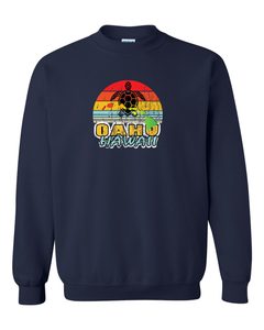 Rainbow Turtle Adult Crewneck