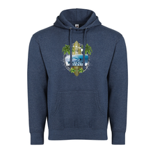 Load image into Gallery viewer, Island Surfboard Adult Hoodie
