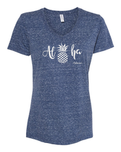 Load image into Gallery viewer, Aloha Pineapple V-Neck
