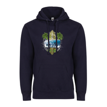 Load image into Gallery viewer, Island Surfboard Adult Hoodie
