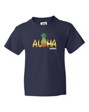 Load image into Gallery viewer, Aloha Pineapple Youth Tee
