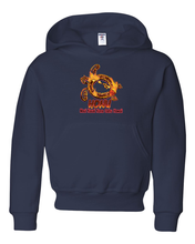 Load image into Gallery viewer, Fire Turtle Youth Hoodie
