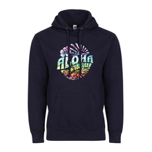 Load image into Gallery viewer, Aloha Circle Adult Hoodie
